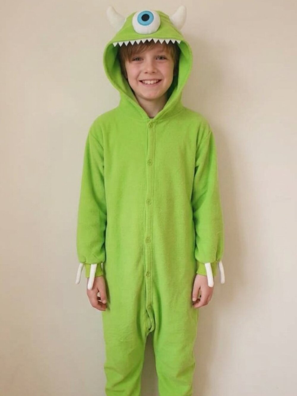 Kids Mike Wazowski Monsters Inc Onesie NWT Size 10 Jumpsuit